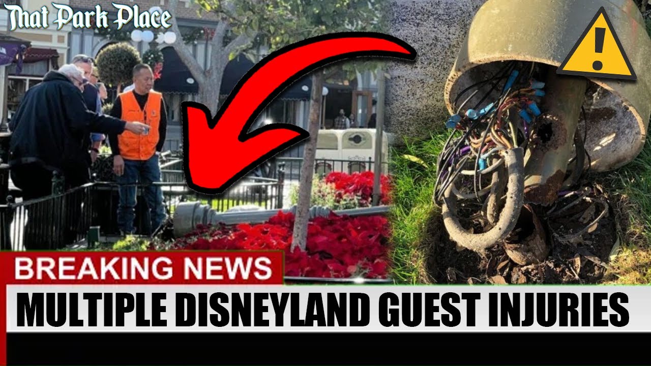 Disneyland Guest INJURED as Disney Parks Literally Crumbles Before Our Eyes: LOOK OUT, Bob!