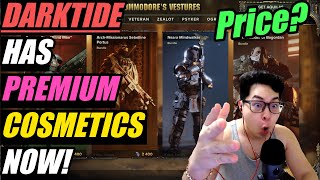 Darktide - Where to get Premium Cosmetics & How much do they Cost?