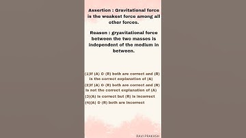 physics assertion reasoning-2