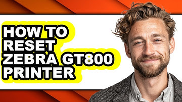 How to Reset Zebra Gt800 Printer (easy Method)