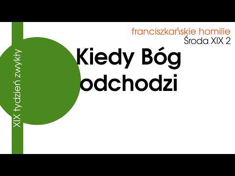 Kiedy Bóg odchodzi: Śr XIX 2