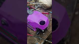 Ac service pump head change and pressure testing #crompton #automobile #pressuretesting #pump #car#c