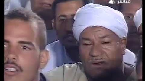 سورة غافر الشيخ محمود صديق المنشاوي تلاوة بمسجد سيدي عبدالرحيم القنائي