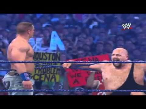 WWE WrestleMania 25 World Television Premiere - John Cena Vs Edge Vs The Big Show HD