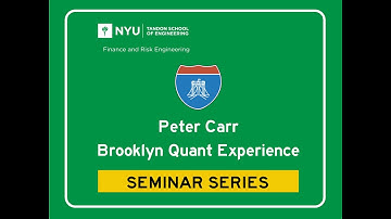 Peter Carr Brooklyn Quant Experience (BQE) Lecture Series: Nassim Nicholas Taleb