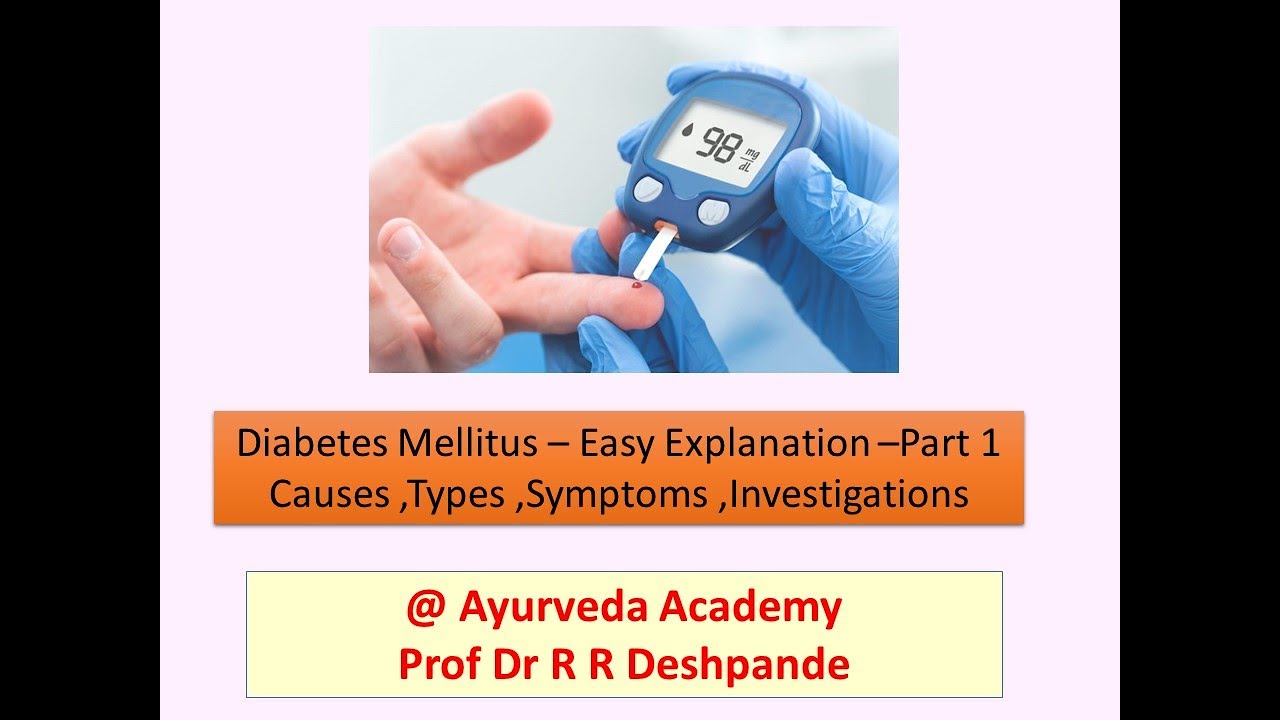 Diabetes Mellitus Type 1 & Type 2 l Causes l Symptoms l Investigations l Easy Explanation l Part 1
