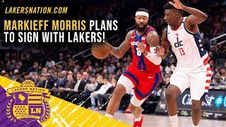 Lakers News Feed: Markieff Morris Plans To Sign With The Lakers