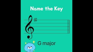 Music Theory Grade 1 Quiz (Part 8.1) - Key Signatures (Major)
