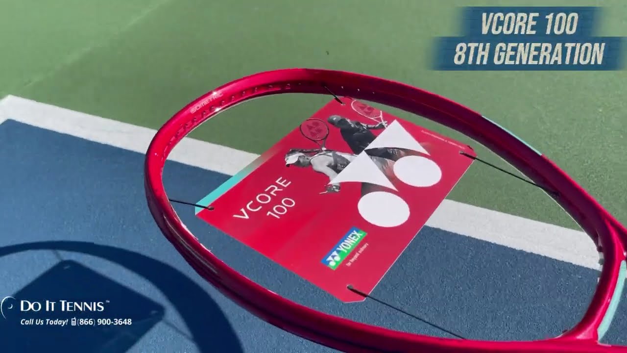 Yonex Vcore 100 8th Generation Tennis Racquet #yonex #yonextennis