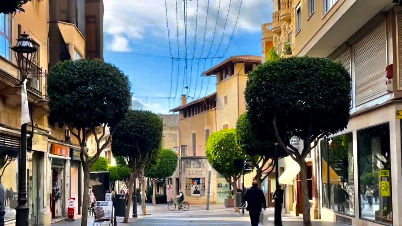 Inca 💜 Mallorca Inselmitte 🇪🇸 drittgrößte Stadt 💜 Spaziergang historischer Stadt 💜 Wetter 15°☀️