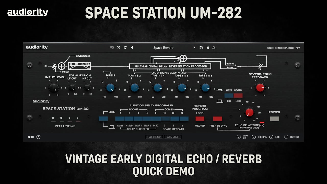 Audiority Space Station UM282 - Quick Demo