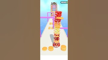 Pancake Run Gameplay All Levels iOS,Android Mobile Walkthrough Game Cake Run New Level 100