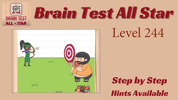Brain Test All Star Level 244 – Quick & Easy Solution!