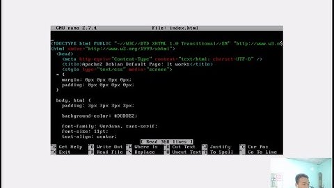 TUTORIAL CARA INSTALASI WEB SERVER DI VIRTUAL BOX