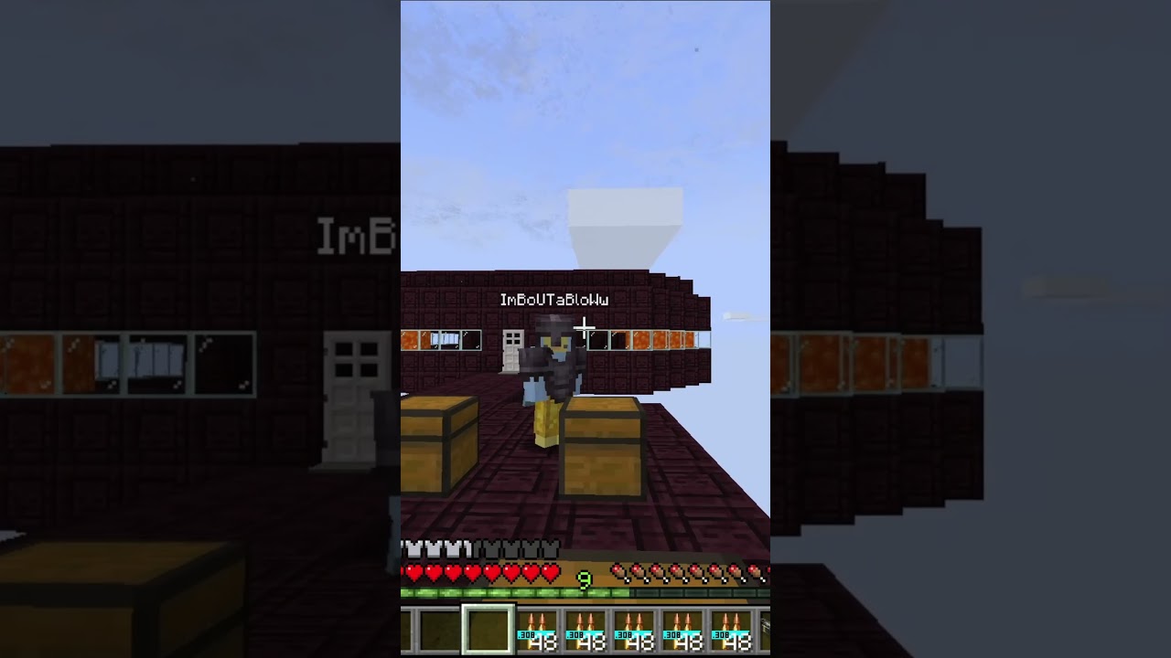 Chest Arena Is Unfair... #minecraft #gaming #shorts
