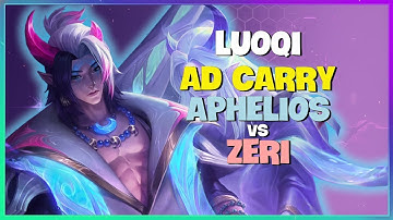 Aphelios Thách Đấu HOÀN HẢO! LuoQi chỉ bạn cách áp đảo Meta AD | Vietsub