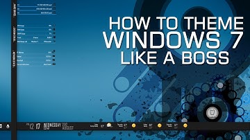 How to Theme Windows 7 Like a Boss Nova Sev Style