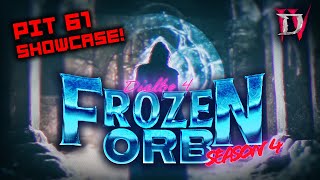 [D4] Season 4 | FROZEN ORB CONJURATION - PIT TIER 61+, NM 100, BOSSING - Showcase and Build Guide