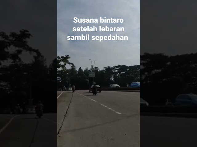 sepedahan ke Bintaro setelah lebaran #vlogsepeda #biketouring #cycling class=