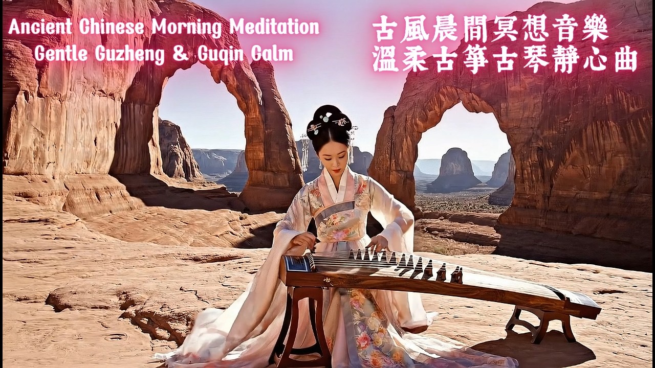Ancient Chinese Morning Meditation Gentle Guzheng & Guqin Calm  古風晨間冥想音樂  溫柔古箏古琴靜心曲