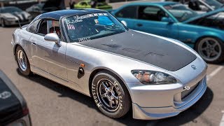 STOCK Honda Engine vs. BIG BOOST!