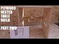 Plywood Nested Table Build with Hexagon Design - Part Two! Plywood Nested Table Build with Hexagon Design - Part Two!