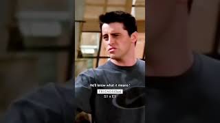 Celebrity are you sure he s gonna be able to crack that code chandler always make fun of joe Wealth