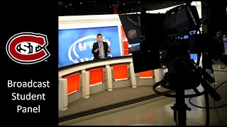 SCSU Broadcast Student Panel