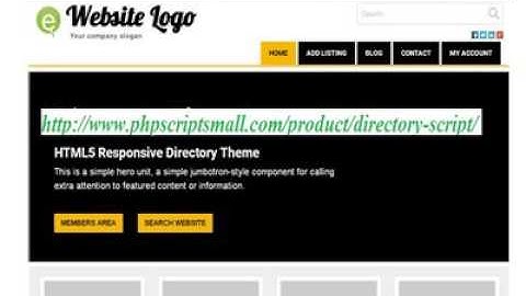 Directory Script- PHP Business Directory Script- Web Directory Script