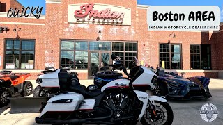 Quick stop into Boston AREA @Indian_Motorcycle DEALERS