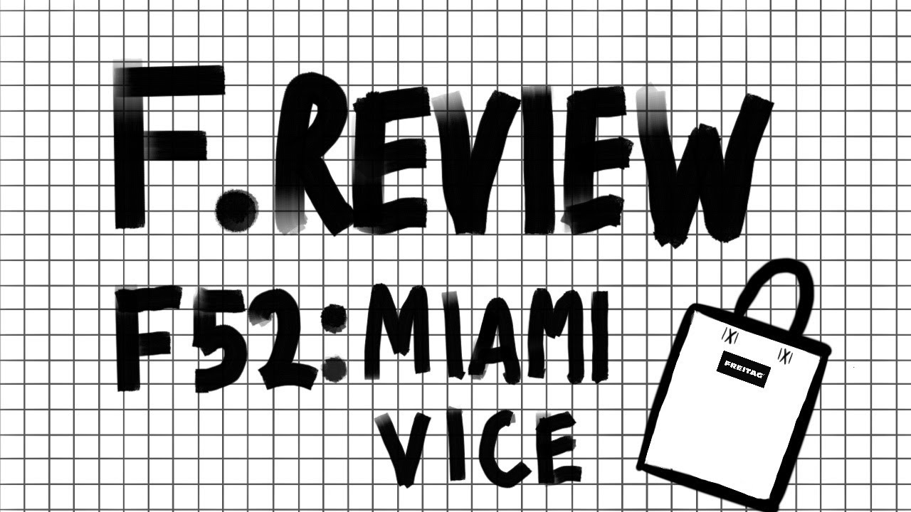 Freitag Review F52:Miami Vice (ถุงจ่ายตลาด) - YouTube