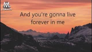 John Mayer - You're Gonna Live Forever in Me (Lyrics)