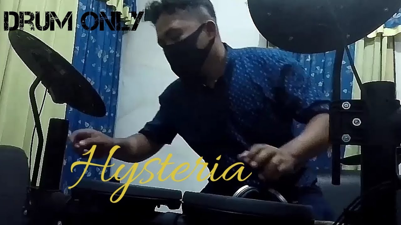 Hysteria Muse ll Drum Only By NJ YouTube