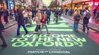 Details Oxford Street Pedestrianised! 🇬🇧 First Day Walk in Central London 2026 | 4K HDR Update