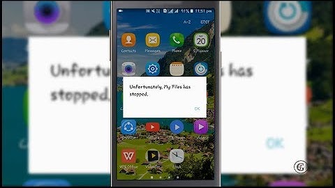 How to fix "Unfortunately app has stopped" error on your Android device