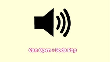 Can Opening + Pouring Soda Pop Fizzzzz Sound Effect (Oddly Satisfying)