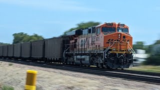 SPEED ALERT! Speedy BNSF & Union Pacific Freight Trains!