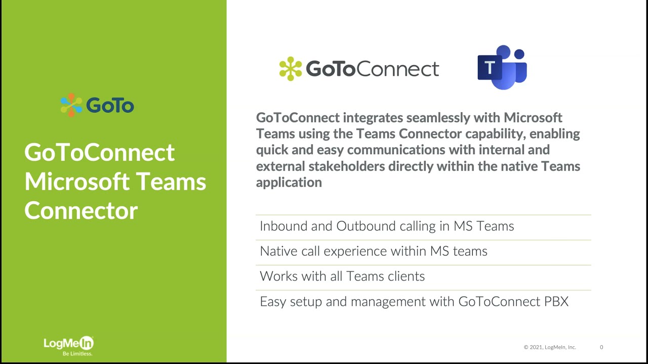 GoTo Connect and Microsoft Teams Integration - GoTo
