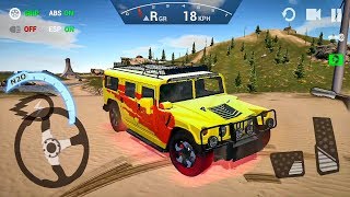 究極の自動車運転シミュレーター #6 オフロード走行! Androidのゲームプレイ screenshot 2