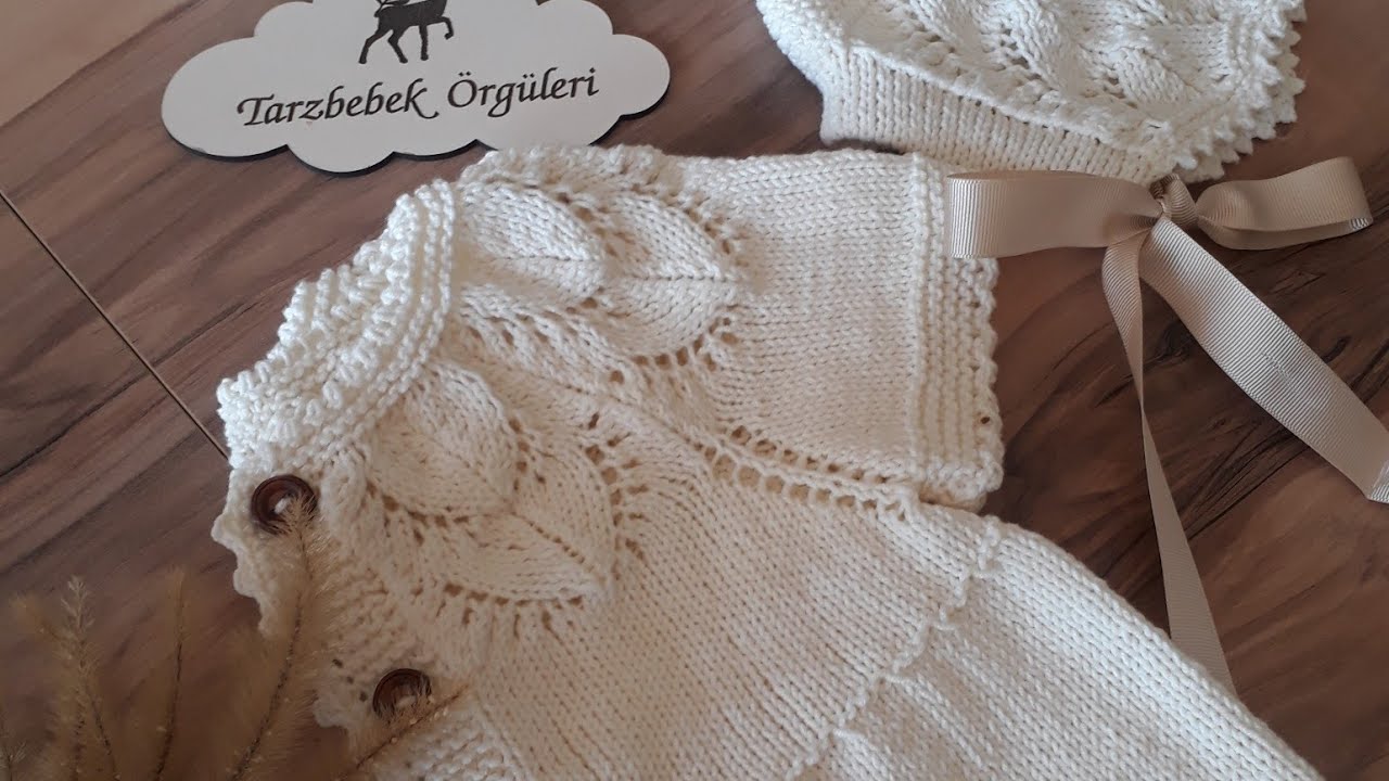 ARYA ajurlu, cepli kız bebek yeleği #handmade #örgü #pattern #design #elemeği