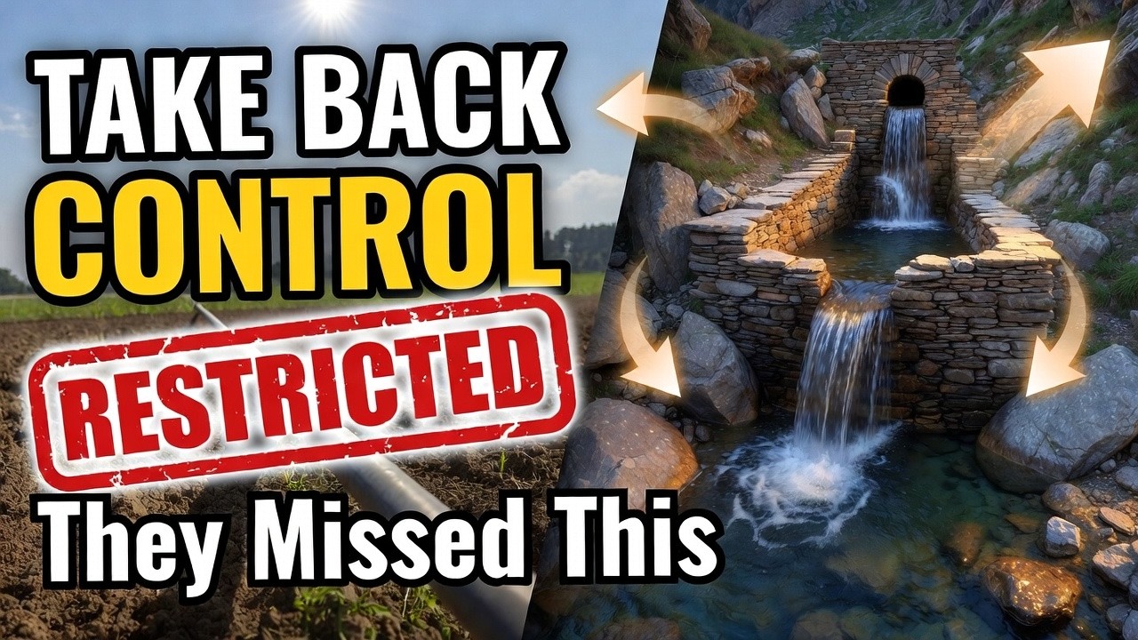 The Legal Water Loophole Farmers Forgot Ancient Alpine Irrigation That Beats Modern Drought Laws