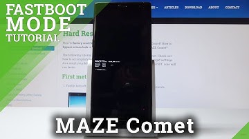 How to Open Fastboot Mode in MAZE Comet - Re-flash Partition