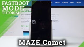How to Open Fastboot Mode in MAZE Comet - Re-flash Partition