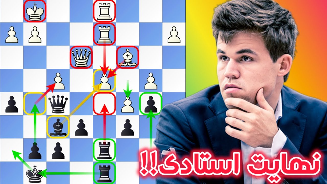 استادی در شطرنج پوزیسیونی!! چگونه مثل مگنوس کارلسن دقیق و بینظیر شطرنج بازی کنیم؟