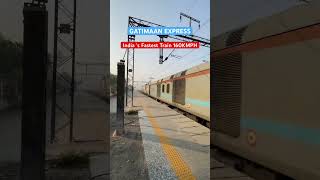 12050 Gatimaan Express Skip 160 At Faridabad New Town