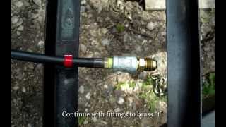 RV LP SINGLE TO DUAL TANK w AUTO CHANGEOVER REGULATOR