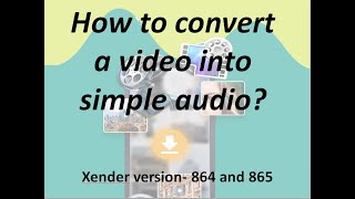 Convert Video file to Audio file through Xender App screenshot 4