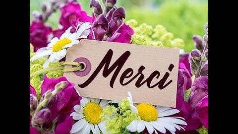 Des expressions pour remercier quelqu'un en français   كيف اشكر الاخرين