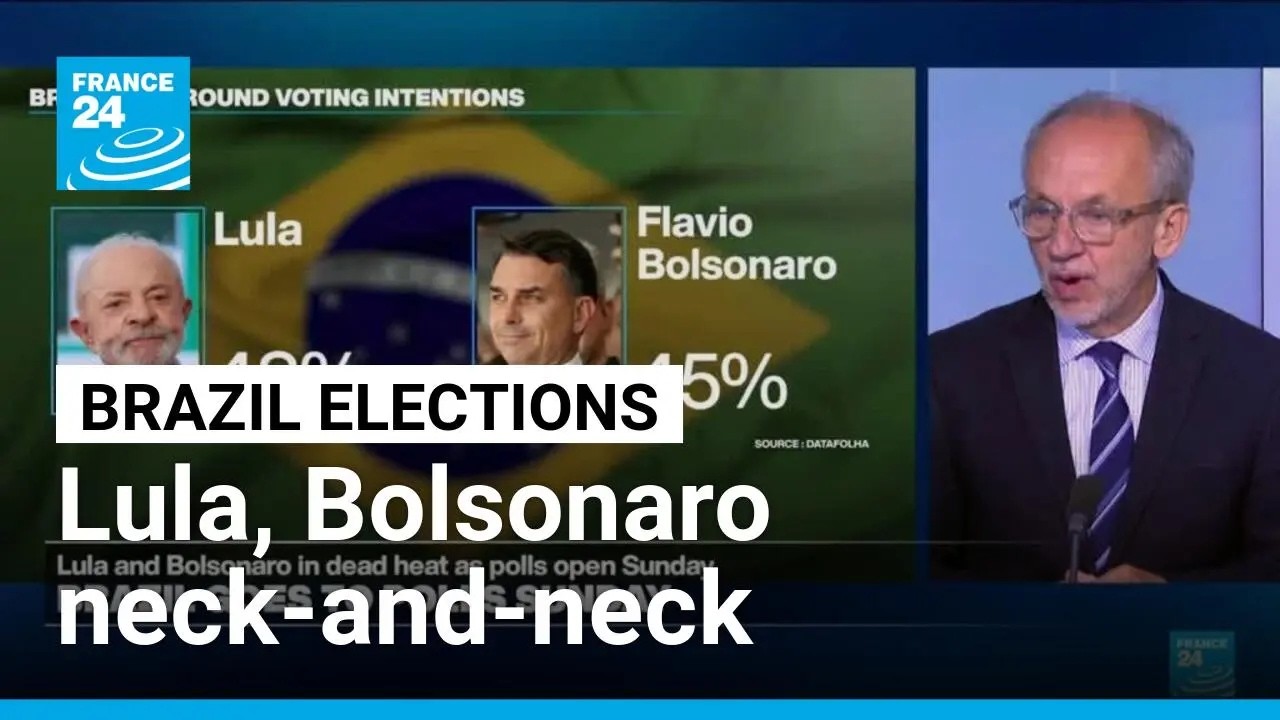 Lula and Bolsonaro in dead heat as Brazil goes to polls • FRANCE 24 English