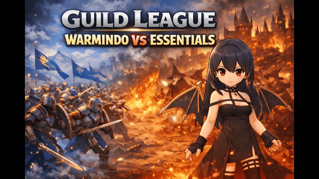WARMINDO vs Essentials ⚔️ | ROO Guild League 07-03-2026 | We Got Destroyed 😂